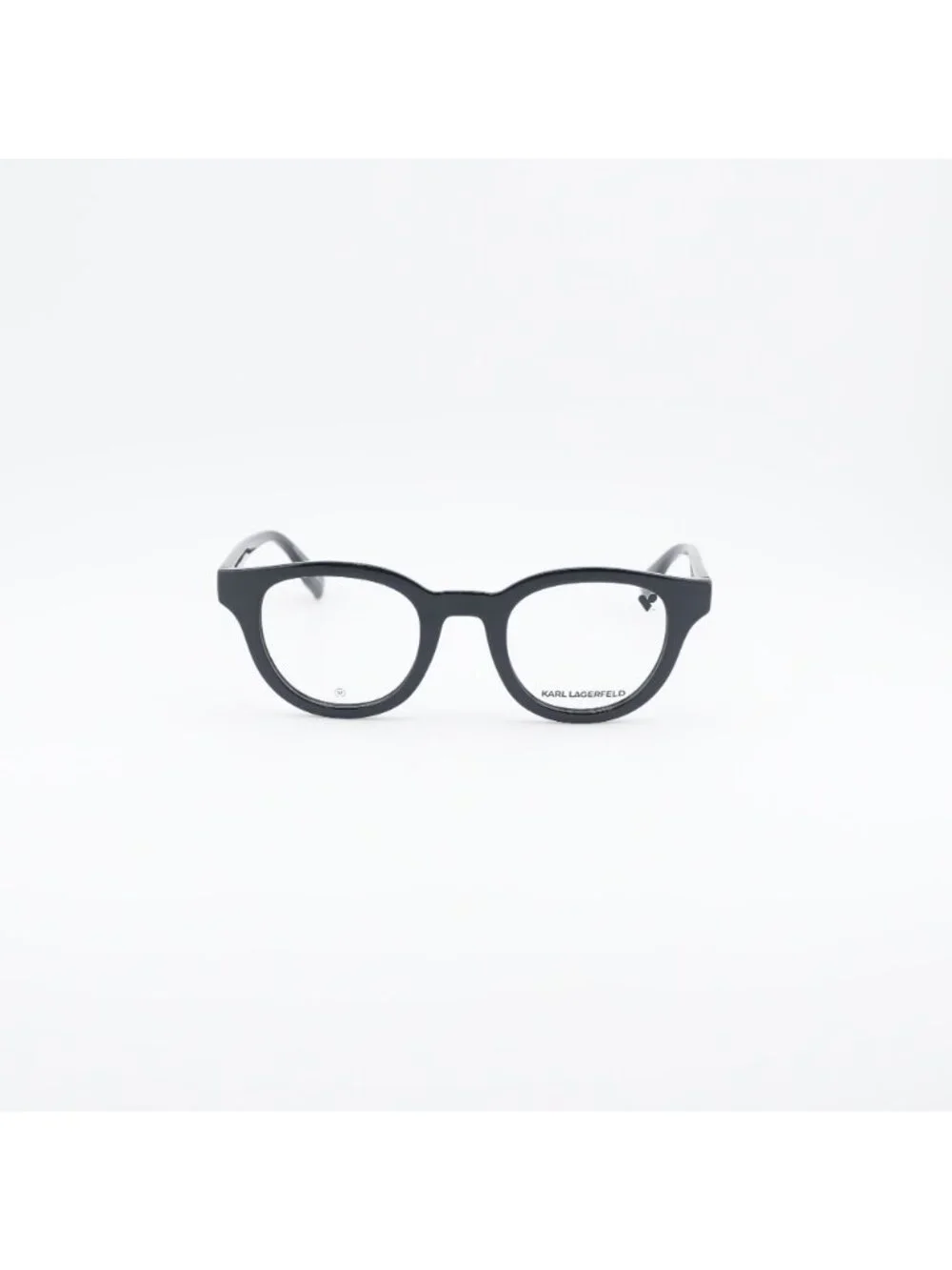 Karl Lagerfeld KL6177 001 Eyeglasses Black 47mm Round Frame